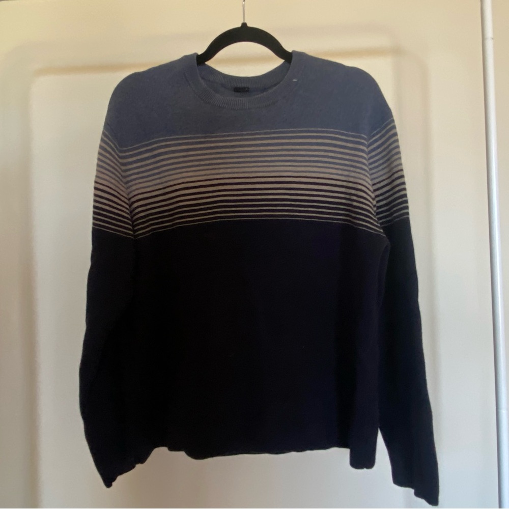 90s Freaks And Geeks Vintage Blue Striped Sweater!
